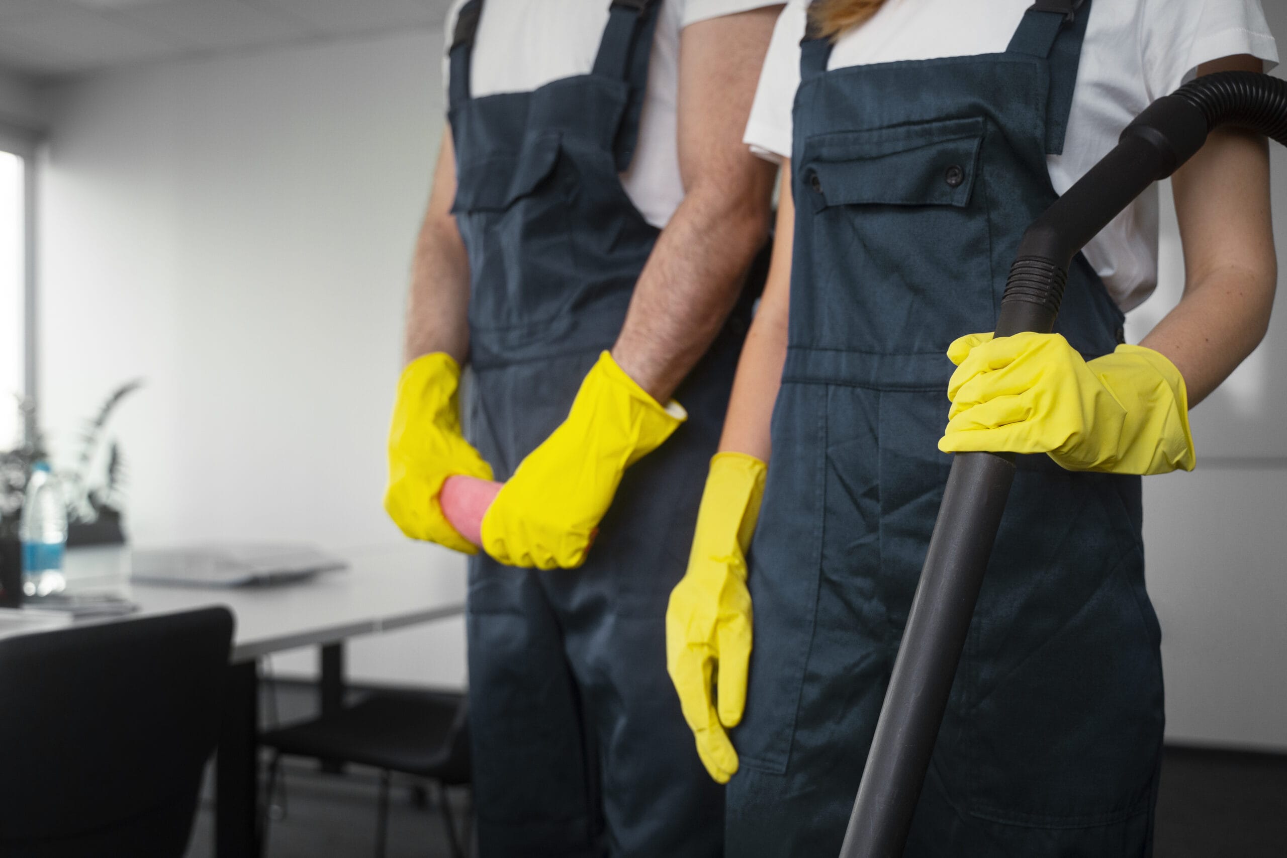 Uniforme e imagen corporativa en servicios de limpieza: clave para empresas